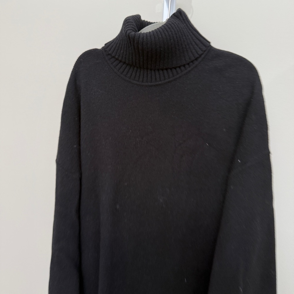 Kids Zara Black Sweater dress size 9-10 - Picture 4 of 4